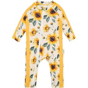 بدلة سباحة بيبي جول قطعة واحدة بعامل حماية من الطفح الجلدي 50+، سحاب بأكمام طويلة للرضع لكامل الجسم للأولاد والبنات in Kuwait