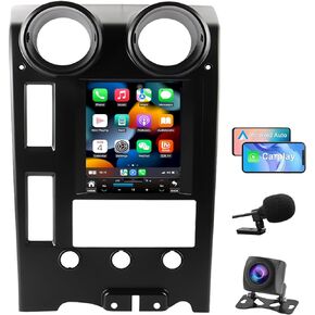 راديو ستيريو للسيارة Android 14 لسيارة Hummer H2 2004-2009 مدمج Carplay/Android Auto 9.7 بوصة وحدة رئيسية طراز Tesla IPS شاشة تعمل باللمس مع نظام ملاحة GPS DSP Bluetooth GPS، FM WiFi + كاميرا احتياطية in Kuwait