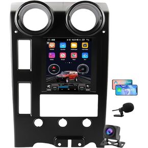 راديو ستيريو للسيارة Android 14 لسيارة Hummer H2 2004-2009 مدمج Carplay/Android Auto 9.7 بوصة وحدة رئيسية طراز Tesla IPS شاشة تعمل باللمس مع نظام ملاحة GPS DSP Bluetooth GPS، FM WiFi + كاميرا احتياطية in Kuwait