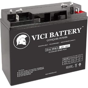 بطارية Vici VB18-12 - 12V 18AH بديلة لبطارية KnK Jump N Carry Jump Starter in Kuwait