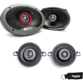 MB Quart - Pair of Formula FKB169 6x9 Coaxial Speakers and A Pair of Formula 3.5" Speakers FKB108 in Kuwait