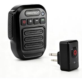 Walkie Talkie Wireless Handheld Speaker Mic, 2 Pin M-Connector Remote Microphone Compatible with Motorola R2 CP200D CP200 CP185 CLS1410 CLS1110 RMU2040 RMU2080D Yaesu FT-4XR FT-65R FT-25R Radio in Saudi Arabia