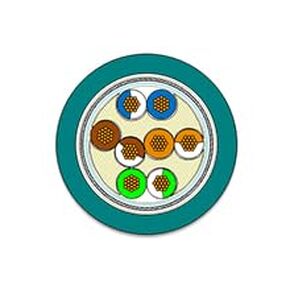 Molex/Waldom، 155421-6004، كابل شبكة Flamar Ethernet 5e - سترة WSOR - حماية مضفرة بشكل عام - 8 دوائر - 4X(2x0.14mm²) / 4X(2x26 AWG) - 7.20 مم (.283) القطر - 300.0 م (98 (15 عنصر/عناصر) in Kuwait