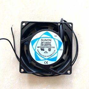 SF11580A SUNON 1082HSL 115V 80mm - 0.13A 50/60HZ 8025 مروحة تبريد بسلكين in Kuwait