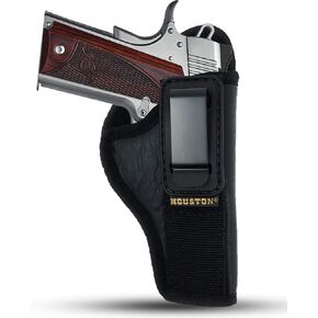 IWB Tuckable Gun Holster for Men Concealed Carry 1911 5" & 4", Browning 9 mm - Gun Holster for Women/Men - Concealed Holsters by Houston in Kuwait
