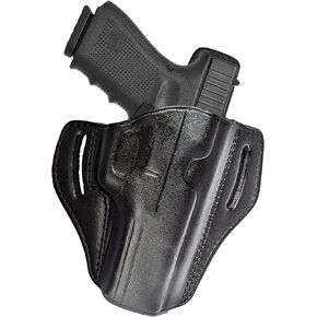 حافظة جلدية من Massimo OWB Pancake - تناسب Glock 17، 22، 31 - حافظة جلدية CCW ممتازة لـ Glock 17، 22، 31 - اليد اليمنى in Kuwait