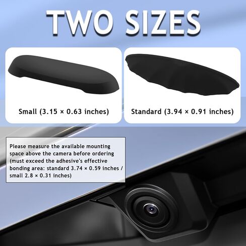 Car Rear View Camera Protection Cover,Wider Back Up Camera Rain Guard for Clarity of Image,Non-Destructive Backup Cameras Rain Shield as Car Modification Accessories in Saudi Arabia