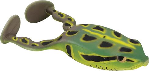 SPRO Fishing SEFF65NGRN Flappin Frog 65 Natural Green Ewg Double Ss De NSC 4/0 in Saudi Arabia