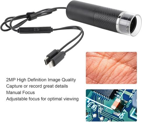 JTLB Handheld USB Microscopes Professional High Definition 1600X Magnification Digital Microscope Camera for Adults Kids for Android for iOS in Saudi Arabia