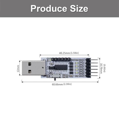 وحدة توافق واسعة من USB إلى واجهات TTLs مع مقابس مؤشرات LED ودعم التشغيل لأنظمة تشغيل متعددة in Kuwait