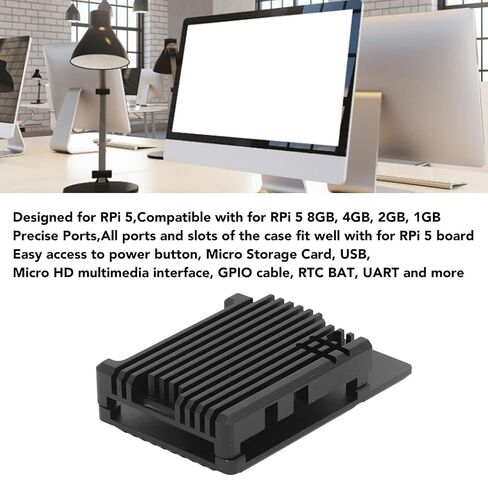 Heatsink Case Aluminum Alloy Precise Port Cooling Case with Thermal Pads for 5 8GB 4GB 2GB 1GB in Saudi Arabia