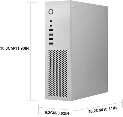 A10 Small PC Chassis MATX Chassis HTPC PC Case 2.5 3.5 Disk Enhances Heat Dissipation and Space Saving Desktop Gaming Enclosure in Saudi Arabia