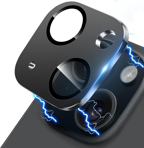 واقي عدسة الكاميرا لهاتف iPhone 14 Pro وiPhone 14 Pro Max، غطاء كاميرا من الزجاج المقوى ثلاثي الأبعاد من حجر الراين اللامع 9H مضاد للخدش ومقاوم للصدمات، غطاء حماية كامل in Kuwait