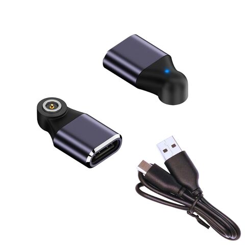 Smart Ring Charger Adapter Cable,Compatible with R02 R03 R06 R08 R09 R10 R11 R11M SR11M R12 BJ02 SRC01 SRC10 1 Pin Port NOT for Oura Rings, NOT for Samsung Ring in Saudi Arabia