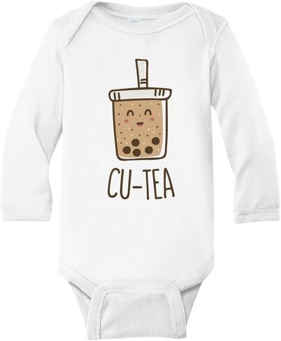 Kids Tshirt Baby Onesie® Cu-Tea Boba Baby Bodysuit Newborn Outfit Baby Shower Gift in Saudi Arabia