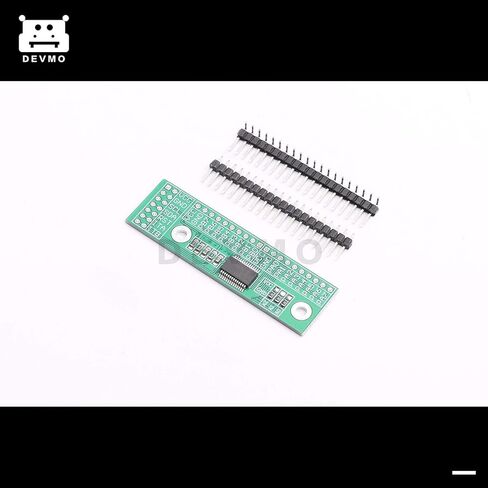 واجهة DEVMO MCP23017 I2C 16 بت I/O وحدة تمديد Pin Board IIC إلى GIPO تحويل متوافق مع لوحة توسيع الإدخال والإخراج Ar-duino IIC in Kuwait