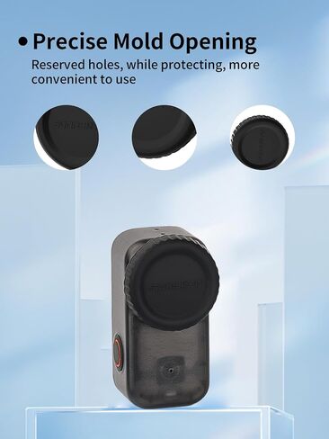 Specially Designed Lens Cap for DJI Osmo Nano Camera,Premium Silicone Drop and Scratch Resistant Protection Lens Cover for DJI Osmo Nano,Black. in Saudi Arabia