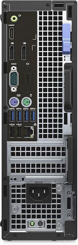 كمبيوتر مكتبي طراز OptiPlex 7050 صغير الحجم من Dell، معالج Intel Core i5-7500، ذاكرة DDR4 سعة 8 جيجابايت، محرك أقراص مزود بذاكرة مصنوعة من مكونات صلبة سعة 256 جيجابايت، نظام التشغيل Windows 10 Pro (1735H) in Kuwait