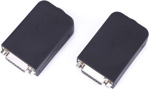 plplaaoo DB15 Serial Connector Terminal Board Adapter Premium Quality All Copper Plated Nut Type Female Head with Black Case for Industrial Equipment Computer Networking Electronics in Saudi Arabia