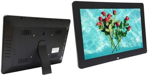 إطار صور رقمي مقاس 14 بوصة مع شاشة IPS مقاس 1280 × 800، وتدوير تلقائي، ومشغل موسيقى/فيديو، ودعم USB/Sd، والتوصيل والتشغيل in Saudi Arabia