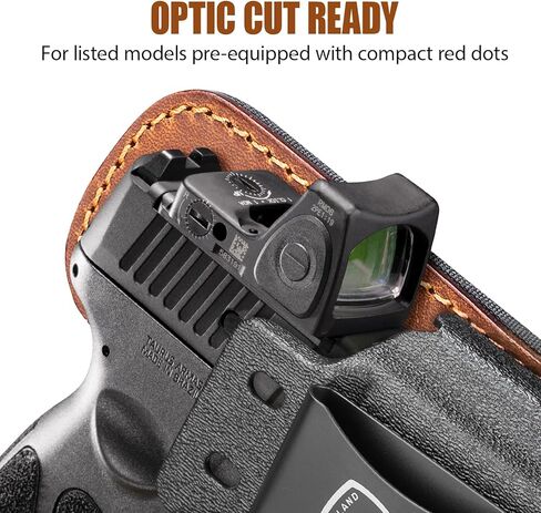 حافظة هجينة من WARRIORLAND IWB، تناسب Taurus G2C / G3C / G3 / G2s / G3X & XL / PT111 G2 / PT140 G2 - جاهزة للبصريات، حافظة حمل مخفية، Adj. الارتفاع وغير قادر على الاحتفاظ | الراحة المطلقة | اليد اليمنى in Kuwait