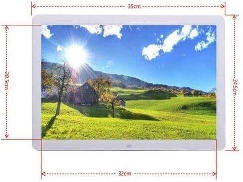 إطار صور رقمي، دقة LCD LED عالية الدقة، يدعم الموسيقى والفيديو ومفتاح الوقت والعرض متعدد الزوايا in Saudi Arabia