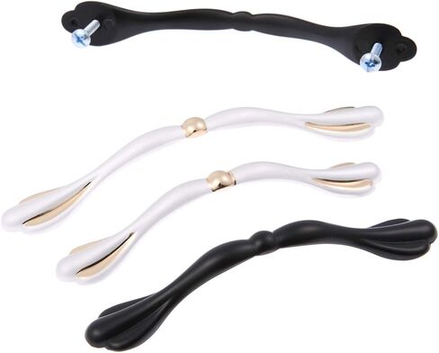 مقبض درج الخزانة 96/128 مم مقابض الأثاث مقابض الخزانات ومقابض أبواب المطبخ وغرفة النوم ومقابض الخزانة ومقابض الأثاث (اللون A 96 مم) in Saudi Arabia