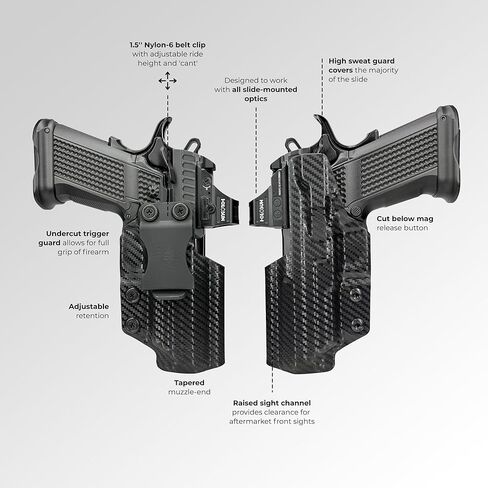 حافظة حماية العرق من Black Scorpion Outdoor Gear IWB تناسب Rost Martin RM1C in Kuwait