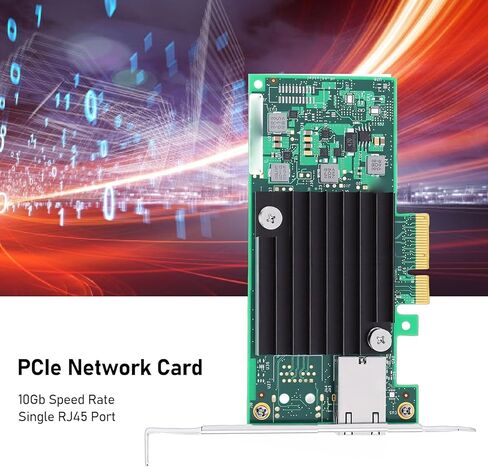 بطاقة شبكة PCIe سعة 10 جيجابت، وحدة تحكم T1 مع منفذ RJ45، دعم VMware، محول PCIe 3.0 X4 Ethernet in Kuwait
