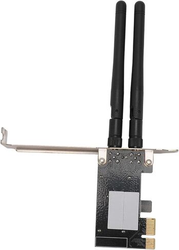 محول PCIE WiFi لاسلكي بسرعة 300 ميجا بت في الثانية مع هوائيين وبطاقة شبكة كمبيوتر عالية الأداء لـ WINS 7 8 10 11، توافق واسع مع النظام لمستخدمي Tech Savvy in Saudi Arabia