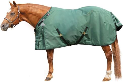 بطانية تشالنجر II Adjusta-Fit Horse Turnout | ذبول V-Free | سورسينجل | بطانية حصان متينة ومقاومة للماء | بطانية الحصان الشتاء in Kuwait