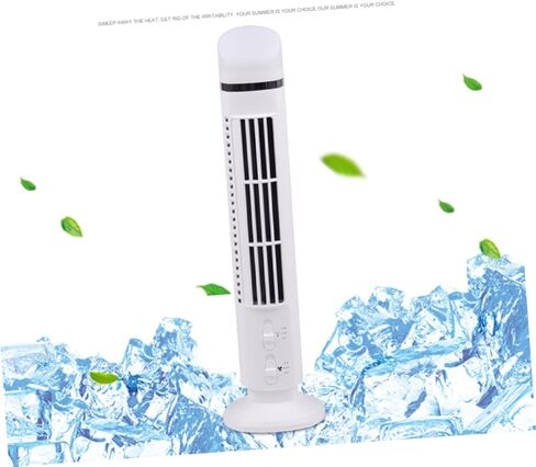 Mini USB Desk Cooling Fan with Night Light Silent Mini Tower Fan for Home Office Summer Use without Battery in Saudi Arabia