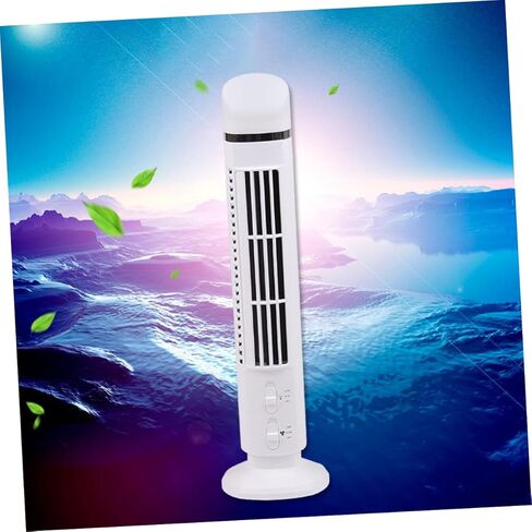 Mini USB Desk Cooling Fan with Night Light Silent Mini Tower Fan for Home Office Summer Use without Battery in Saudi Arabia