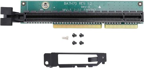 Yoidesu PCI E محول بطاقة الرسومات، لـ ThinkCentre M920q M920x M910x M720q P330 Tiny5 سلسلة محول الرسومات القابل للتحويل لـ I350 T4 أربعة منافذ NIC (مع لوحة خلفية) in Kuwait