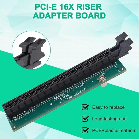 Yoidesu PCI E محول بطاقة الرسومات، لـ ThinkCentre M920q M920x M910x M720q P330 Tiny5 سلسلة محول الرسومات القابل للتحويل لـ I350 T4 أربعة منافذ NIC (مع لوحة خلفية) in Kuwait