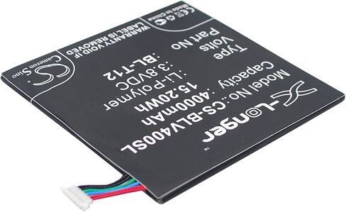 بطارية بديلة لجهاز LG Pad 7.0، V400، V410، P/N: BL-T12، EAC62438201 4000 مللي أمبير/3.8 فولت in Kuwait