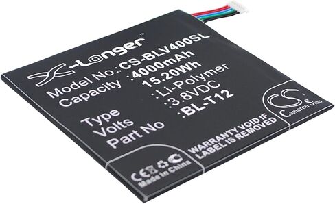بطارية بديلة لجهاز LG Pad 7.0، V400، V410، P/N: BL-T12، EAC62438201 4000 مللي أمبير/3.8 فولت in Kuwait