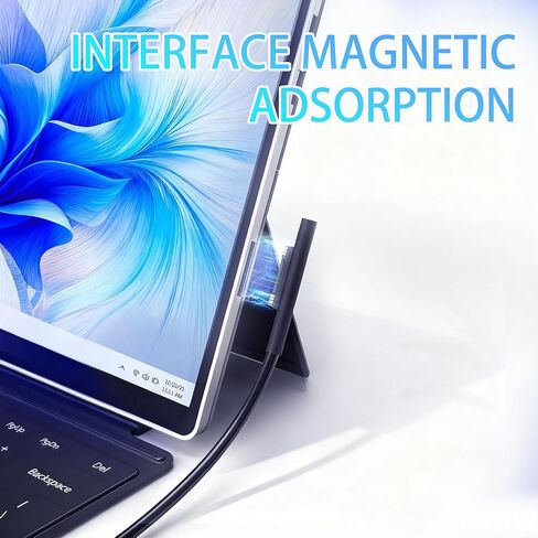 استبدال شاحن الكمبيوتر المحمول بقدرة 65 وات لجهاز Microsoft Surface Pro10,9,8,7+,7,6,5,4,3,X, Surface Laptop 6,5,4,3,2,1,Go Tablet, Surface Book 3, 2, 1, يدعم 44W, 36W, 10FT in Kuwait