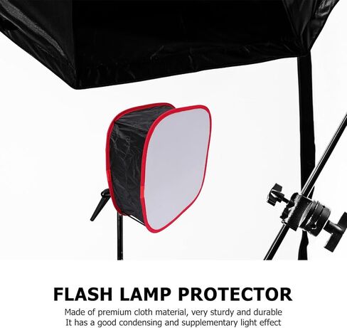 غطاء إضاءة صغير بملء LED، غطاء ناشر للتصوير الفوتوغرافي من Softbox لإضاءة الاستوديو والصور المنزلية in Kuwait