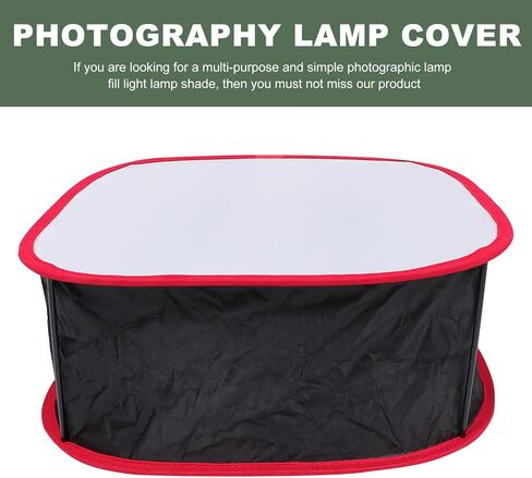 غطاء إضاءة صغير بملء LED، غطاء ناشر للتصوير الفوتوغرافي من Softbox لإضاءة الاستوديو والصور المنزلية in Kuwait