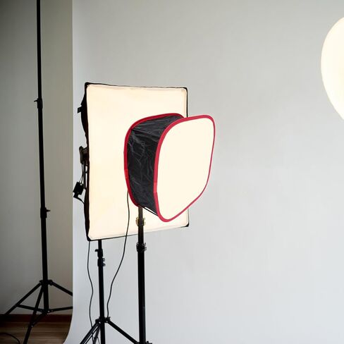 غطاء خفيف بغطاء LED للتصوير الفوتوغرافي، موزع درع خفيف منتشر صغير للمنزل in Saudi Arabia