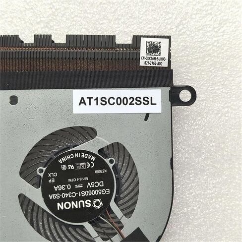 0KKT6M لخط العرض E5480 E5490 مروحة تبريد الكمبيوتر المحمول مروحة تبريد المبرد KKT6M CN-0KKT6M AT1SC002SSL in Saudi Arabia
