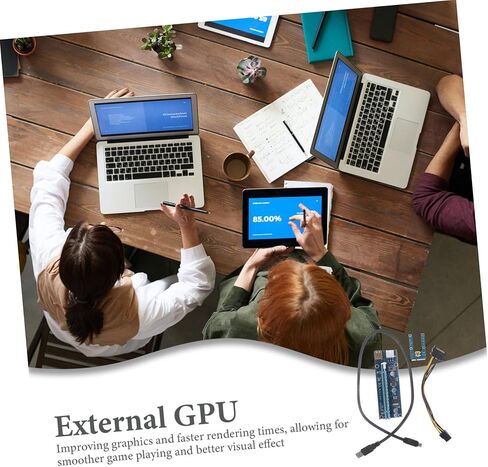 محول Gpu خارجي لأجهزة الكمبيوتر المحمولة Pci Pci Graphics USB Cable لتحسين أداء الألعاب والرسومات in Kuwait
