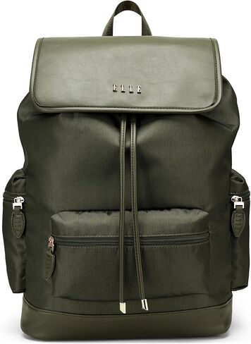 ELLE Wayfarer 23L Monogram Travel Backpack | Black in Kuwait