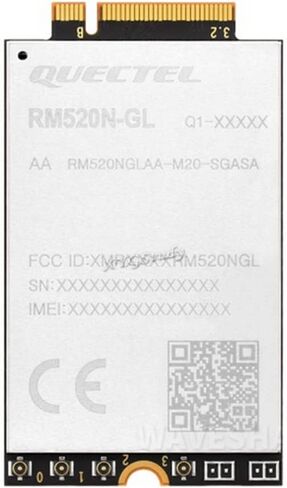 وحدة النطاق العالمي RM520N-GL لإنترنت الأشياء 5G، ووحدة 5G Sub-6G، وعامل الشكل M.2 مع مواصفات الإصدار 16 من 3GPP 5G @XYGStudy in Saudi Arabia