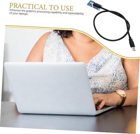 كابل USB لبطاقة الرسومات الخارجية من Pci إلى Pci لأجهزة الكمبيوتر المحمول محول Pcie Riser لتحسين أداء الألعاب والوسائط المتعددة وتوسيع وحدة معالجة الرسومات الجرافيكية المريحة in Kuwait