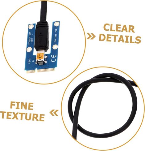 كابل USB لبطاقة الرسومات الخارجية من Pci إلى Pci لأجهزة الكمبيوتر المحمول محول Pcie Riser لتحسين أداء الألعاب والوسائط المتعددة وتوسيع وحدة معالجة الرسومات الجرافيكية المريحة in Kuwait
