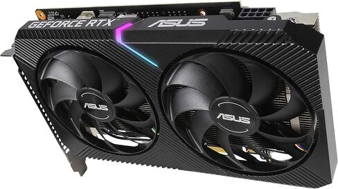 بطاقة رسومات الألعاب ASUS Dual NVIDIA GeForce RTX 2070 Mini OC Edition (PCIe 3.0، ذاكرة GDDR6 سعة 8 جيجابايت، HDMI، DisplayPort، DVI-D، لمجموعة Intel NUC 9 Extreme Kit والهيكل الصغير. in Saudi Arabia