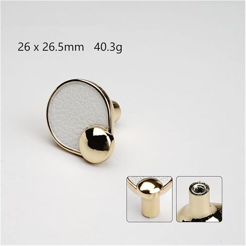 Cabinet Drawer Handle Gold Furniture Handle Leather Kitchen Cabinet Pulls Cupboard Drawer Knobs Aluminum Door Hardware(Black gold-128mm) in Saudi Arabia