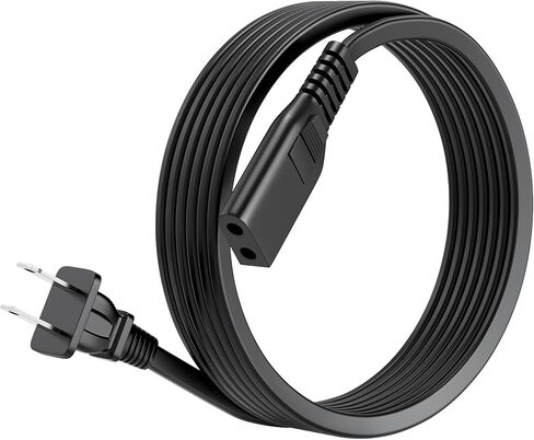 FITE ON 6FT AC Power Cord Cable Compatible with JEUJUG Portable AM FM Radio Bluetooth 5.0 Radio 5 Watts Loud, Replacement Speaker AC Power Plug in Wall Radio Retro in Saudi Arabia